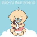 RaZbuddy Elfy Elephant Paci/Teether Holder
