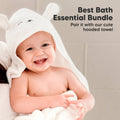 KeaBabies - 6-Pack Baby Wash Cloths