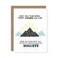 Peaks Plantable Wildflower Seed Card