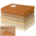 KeaBabies - KeaBabies 6-Pack Shea Burp Cloths: Terracotta