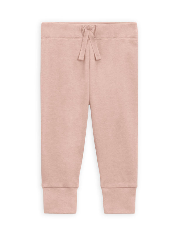 Colored Organics - Organic Baby and Kids Cruz Joggers - Blush: 0-3M