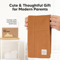 KeaBabies - KeaBabies 6-Pack Shea Burp Cloths: Terracotta