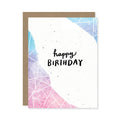 Happy Birthday Plantable Wildflower Seed Card