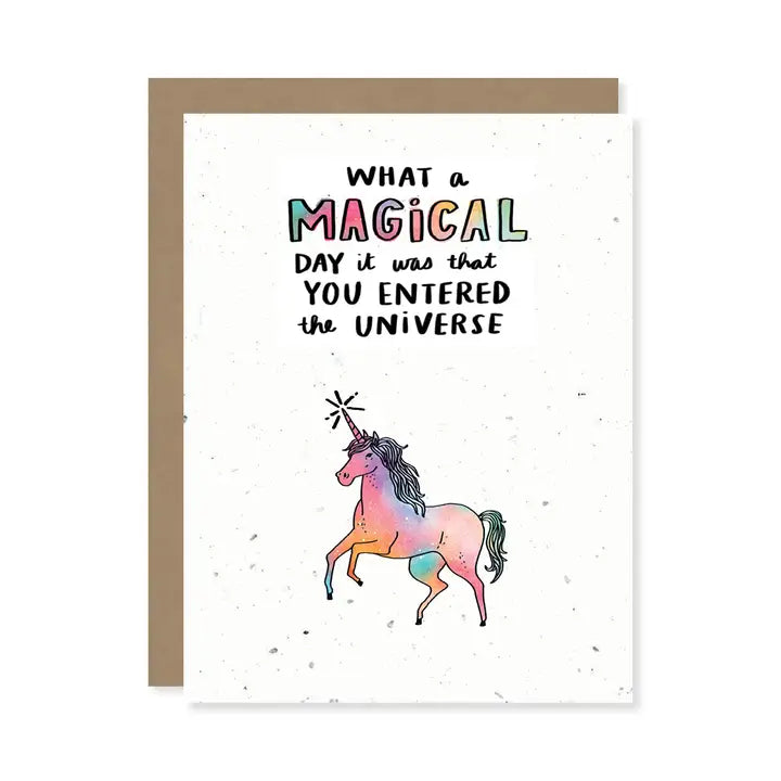 Magical Day Plantable Wildflower Seed Card
