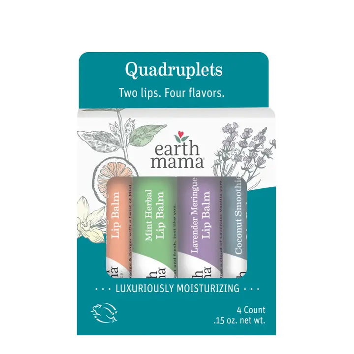 Lip Balm Quadruplets - Earth Mama