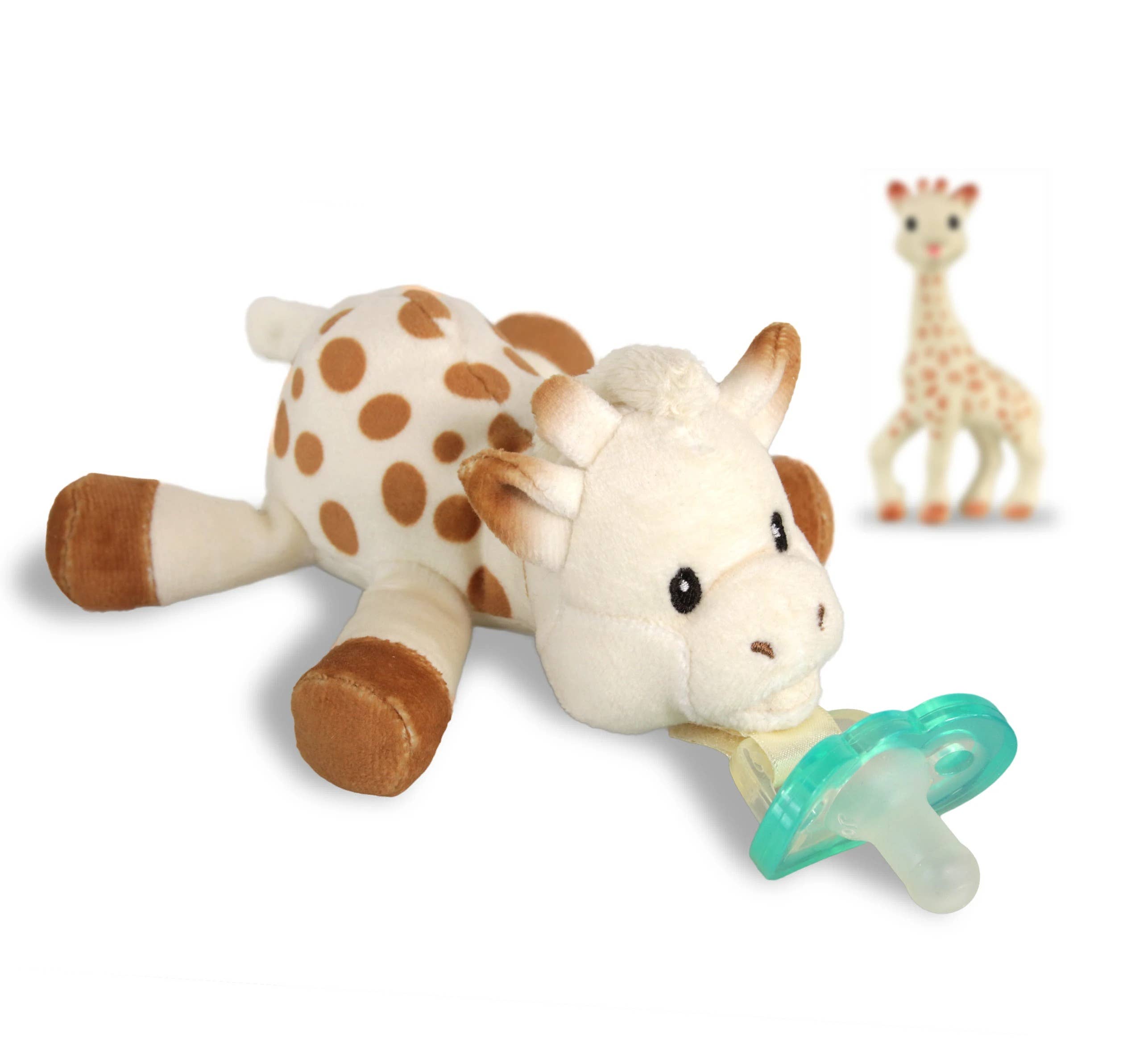 Sophie the Giraffe RaZbuddy Paci Holder - JollyPop