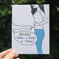 Baby in There Plantable Wildflower Seed Card