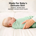 KeaBabies - KeaBabies Lumi Muslin Swaddle Blankets: Mirage