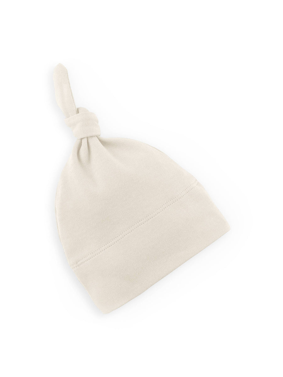 Colored Organics - Organic Baby Classic Knotted Hat - Natural: NB