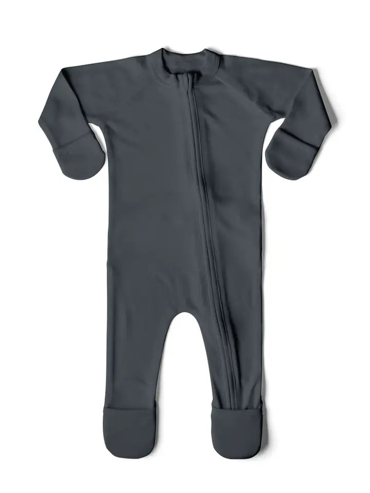 Goumi Grow with You Footie + Loose Fit - Midnight - Size 0-3 Months