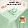 KeaBabies - KeaBabies Lumi Muslin Swaddle Blankets: Mirage