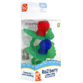 RaZberry Silicone Teether 2PK - Red & Blue