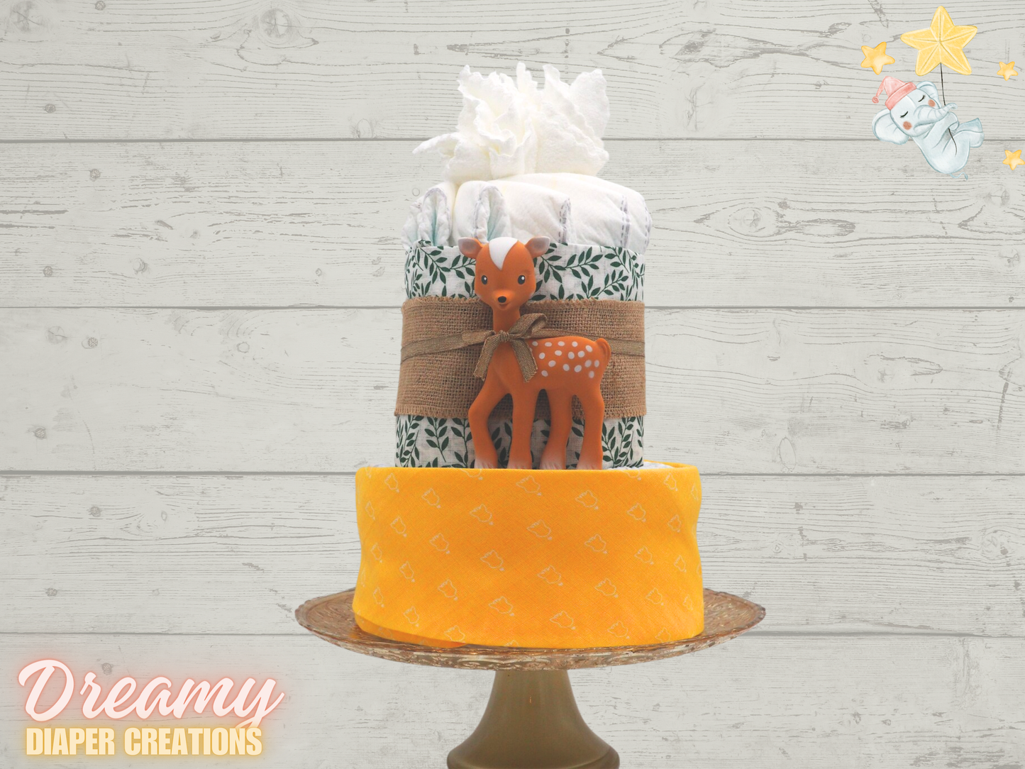 Sophie la Girafe Diaper Cake - Basic