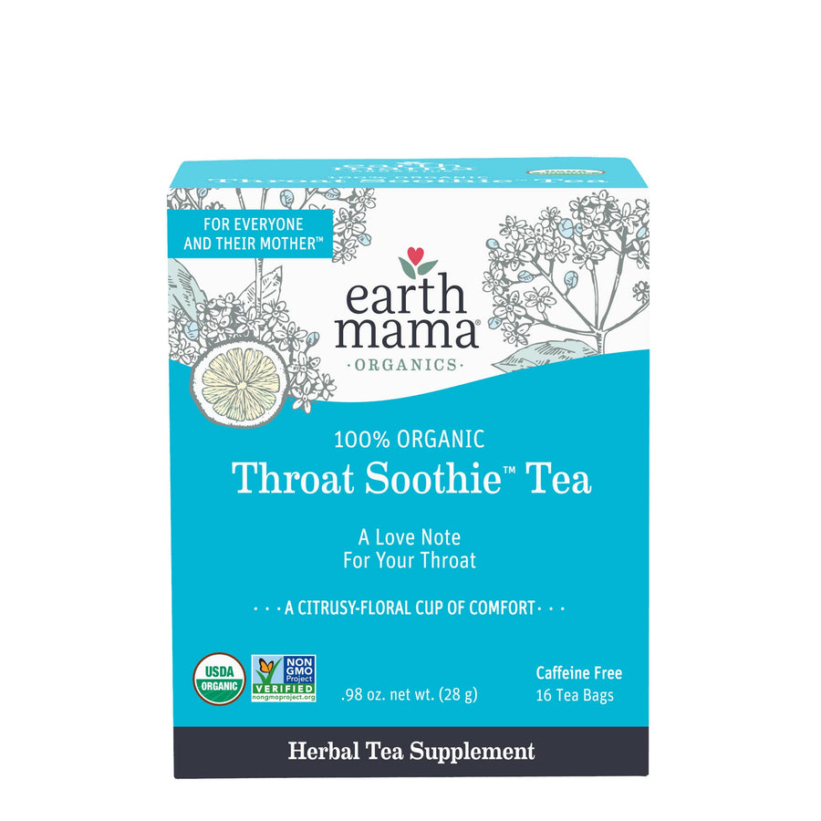 Earth Mama Organics - Organic Throat Soothie Tea