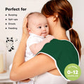 KeaBabies - KeaBabies 5-Pack Urban Burp Cloths: Hunter