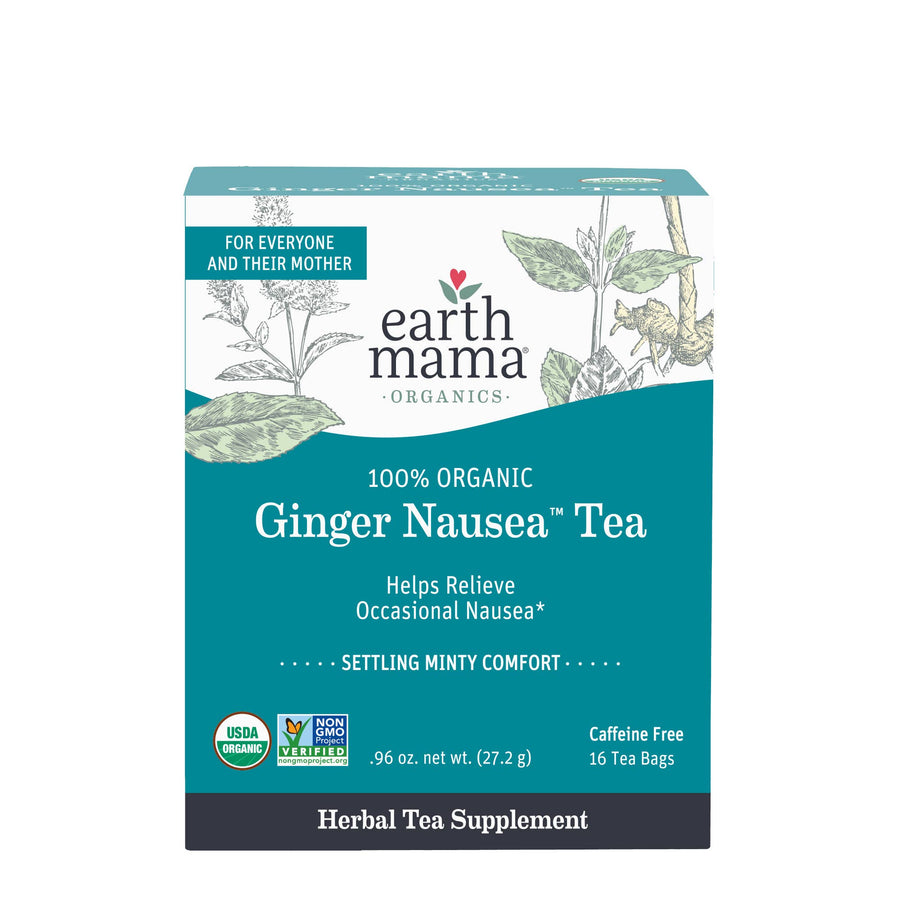 Earth Mama Organics - Organic Ginger Nausea Tea