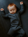 Goumi Grow with You Footie + Loose Fit - Midnight - Size 0-3 Months