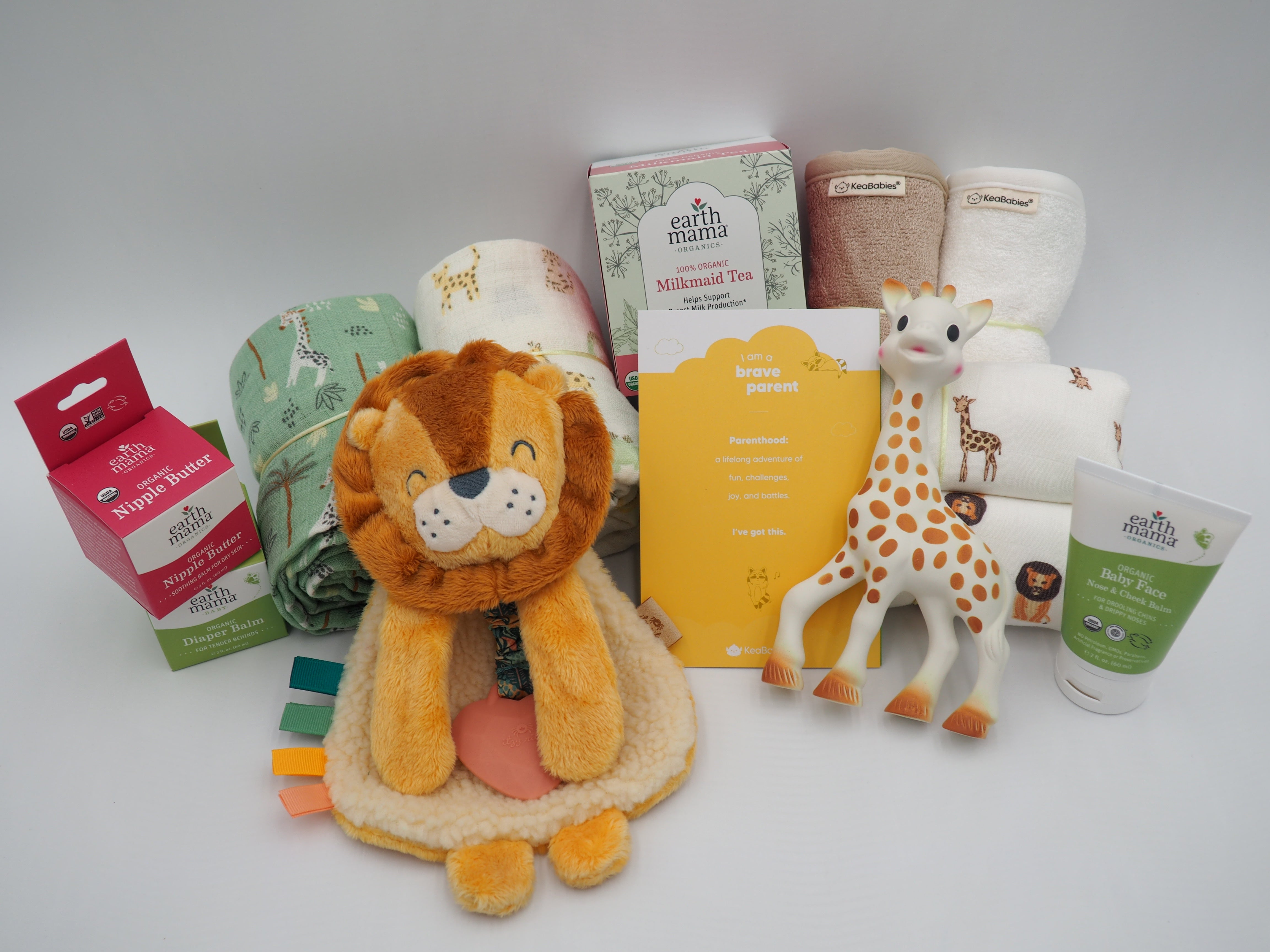 Safari Diaper Tote for Baby Shower Gift