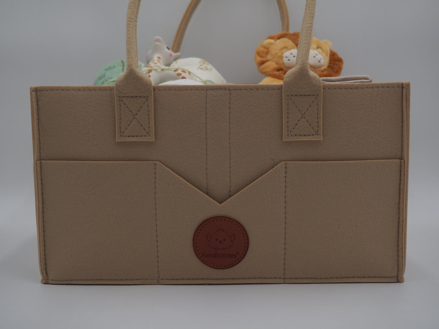 Safari Diaper Tote for Baby Shower Gift