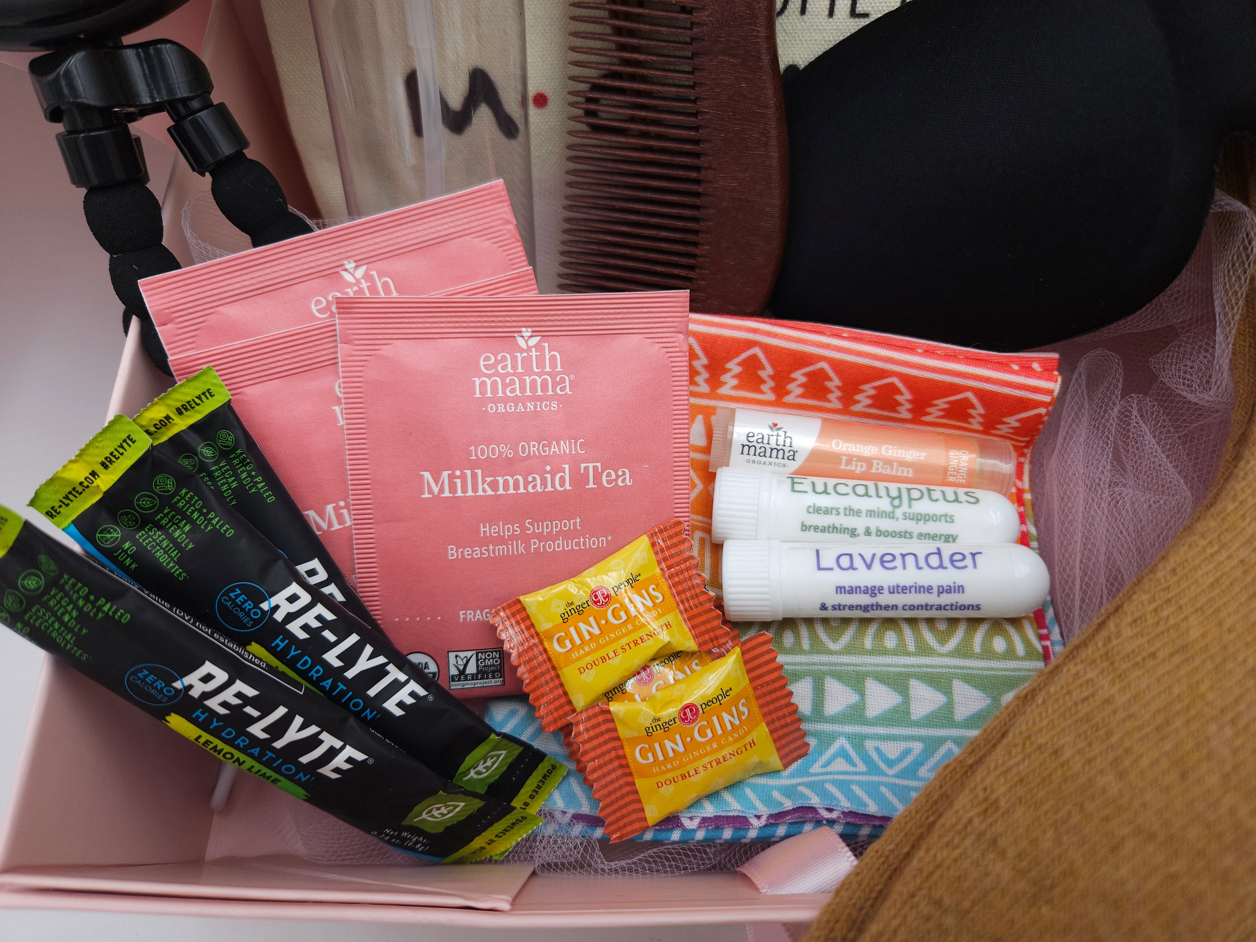 Gift Box for Mom-to-Be Labor Essentials Kit, Maternity Care