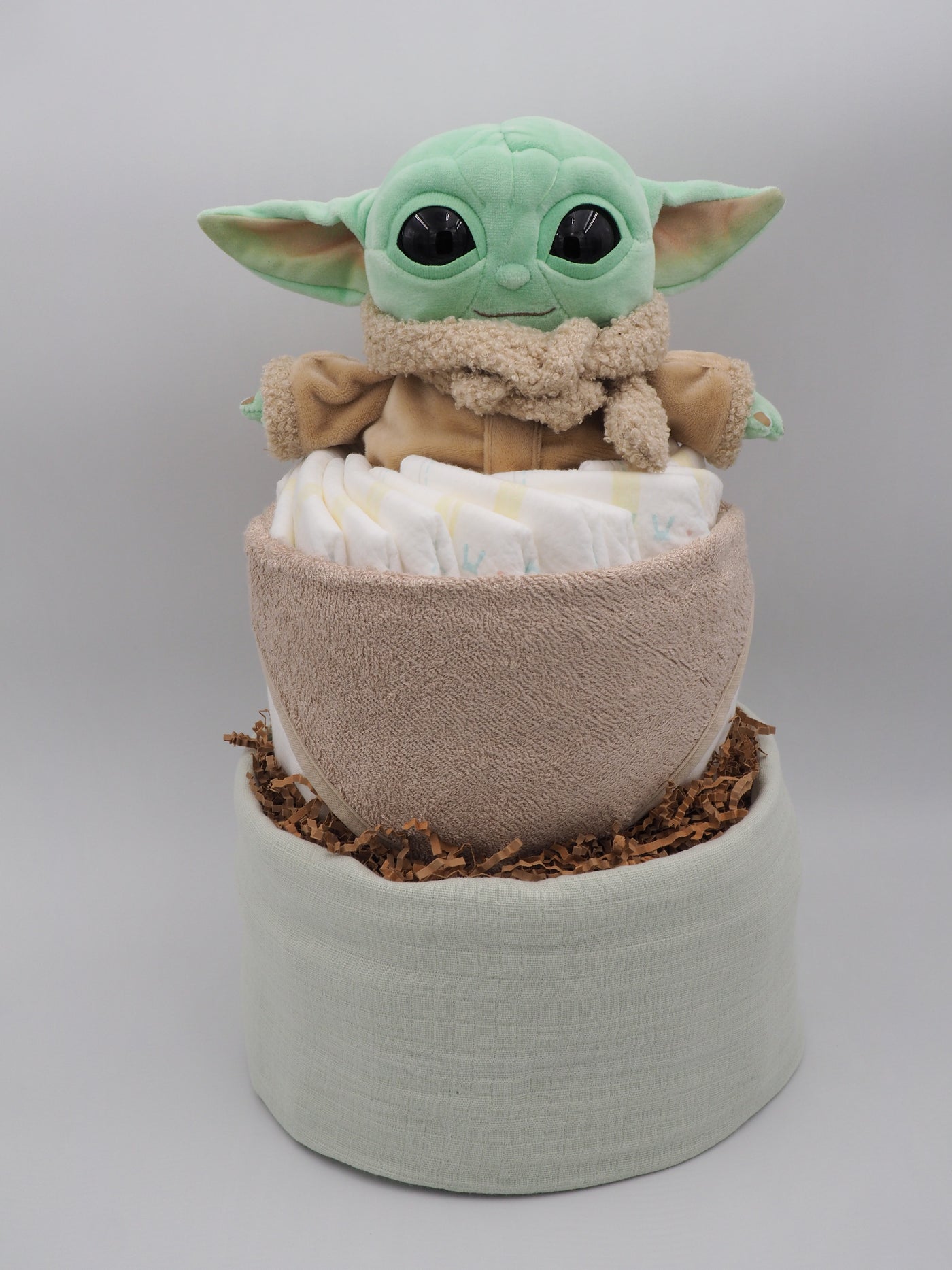 SOLD Starwars Grogu Yoda Diaper Cake