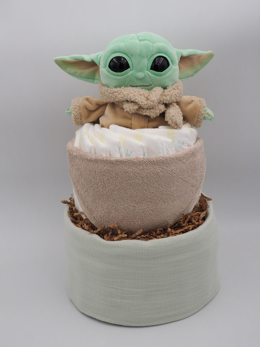 SOLD Starwars Grogu Yoda Diaper Cake