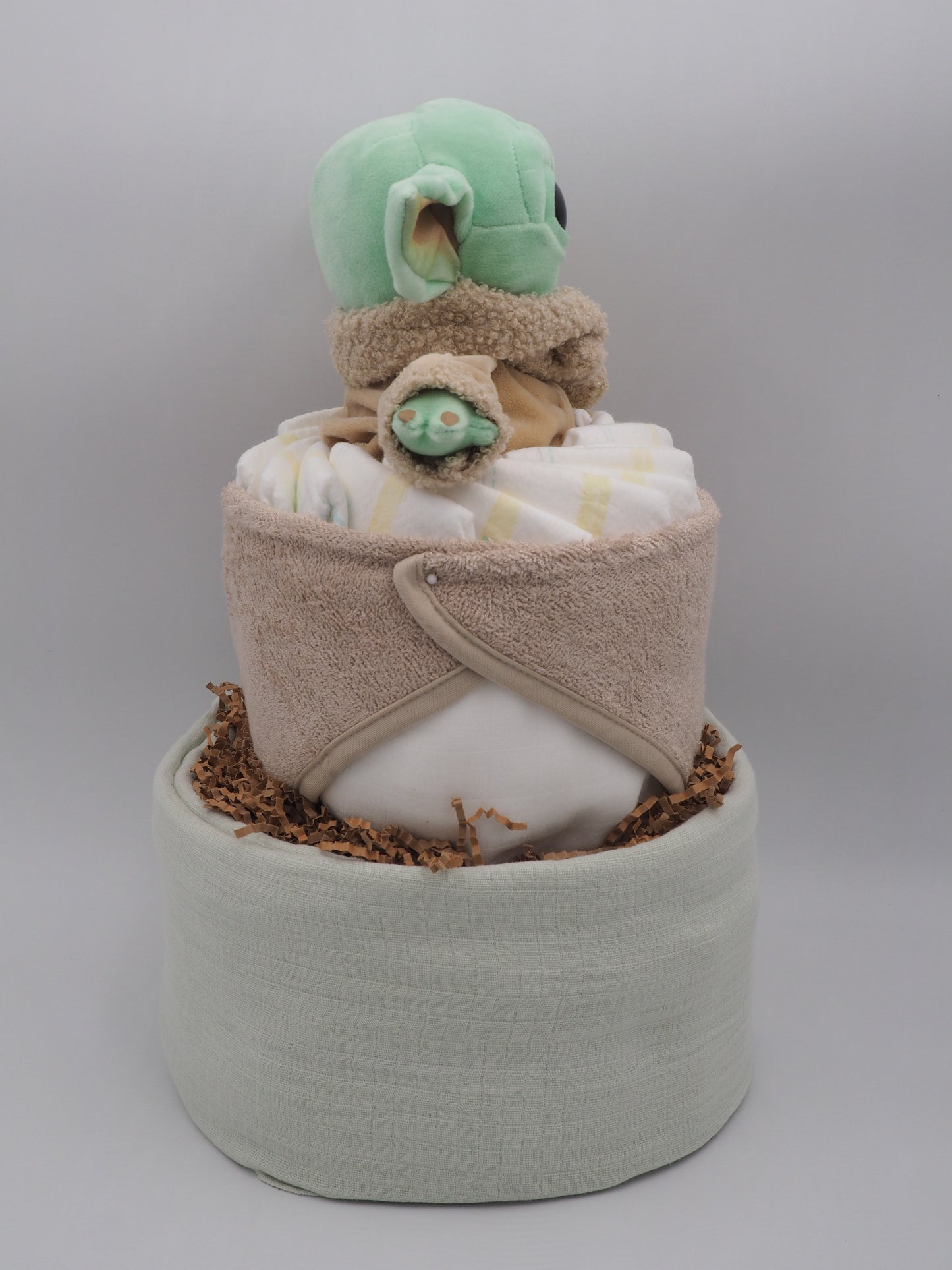 SOLD Starwars Grogu Yoda Diaper Cake