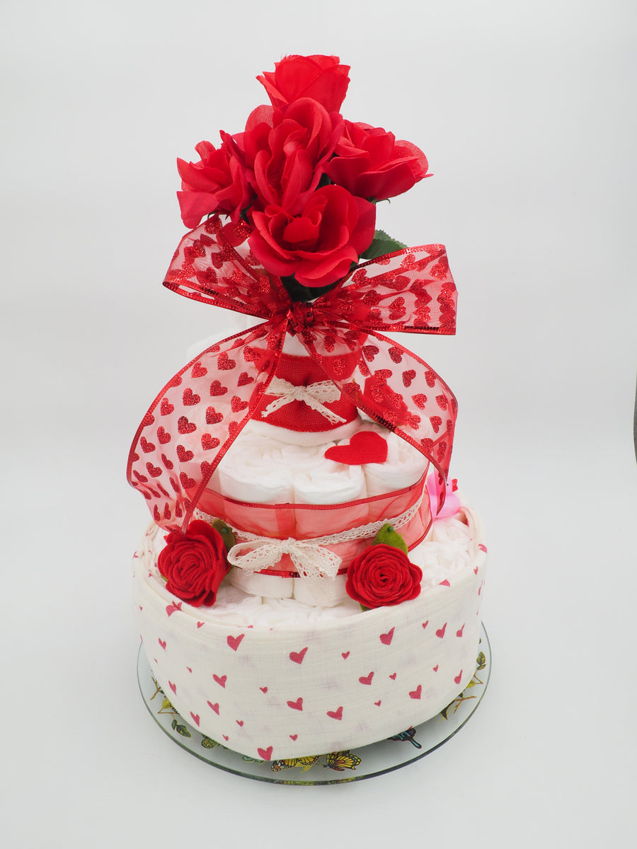 Love Diaper Cake