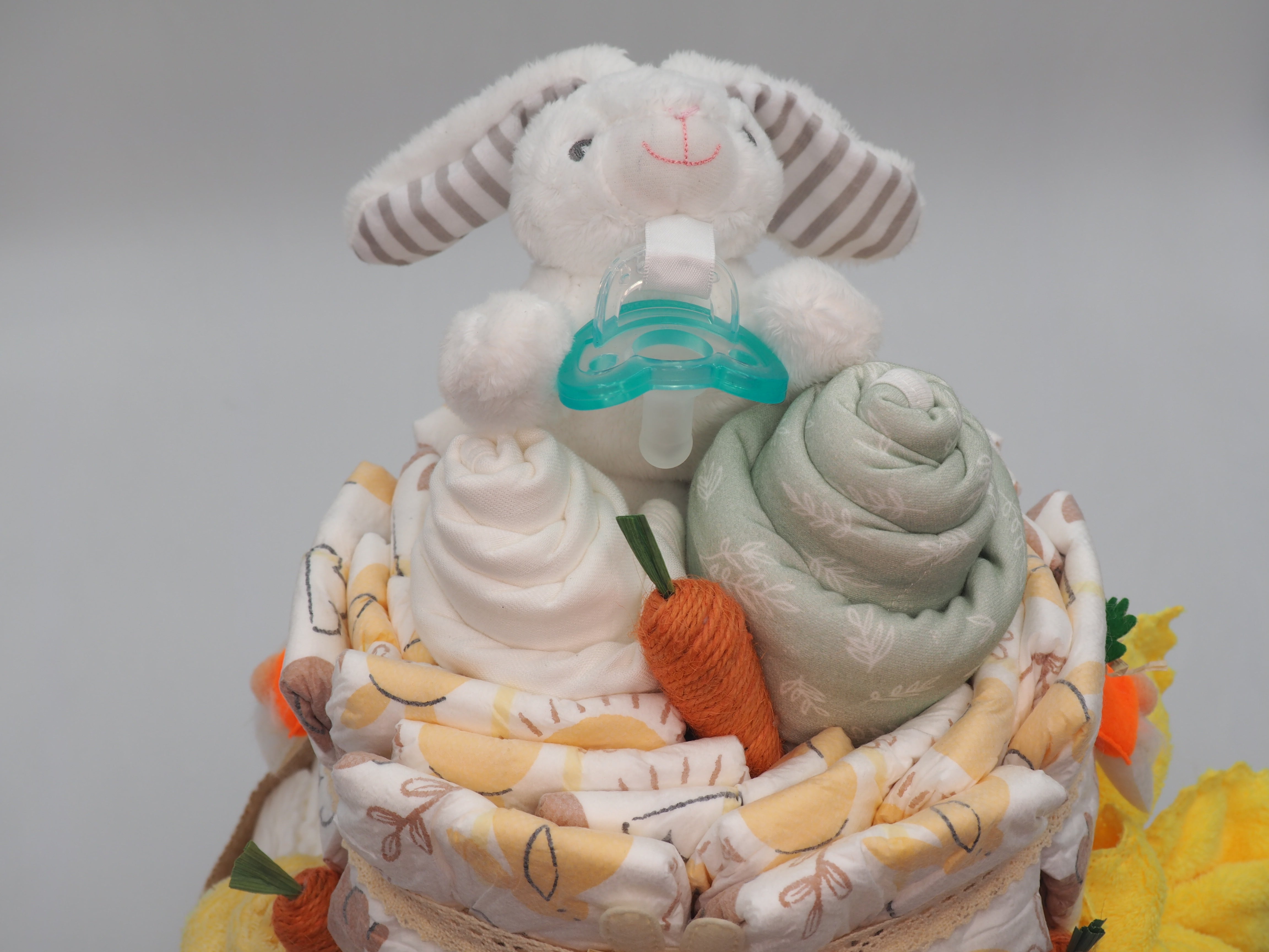 Some Bunny is Loved Gender Neutral Diaper Cake